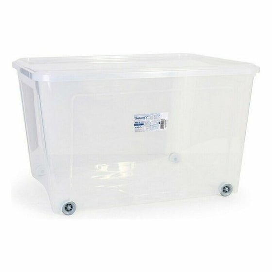 Caja de Almacenaje con Tapa Combi Tontarelli 145 L (78,2 x 58,2 x 47 cm) (3 Unidades)