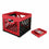 Caja Multiusos Tontarelli Rojo Cuadrado 33,5 x 33, x 27,9 cm (6 Unidades)