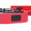 Tocadiscos Trevi TT 1020 BT Estéreo Bluetooth USB Batería recargable Rojo