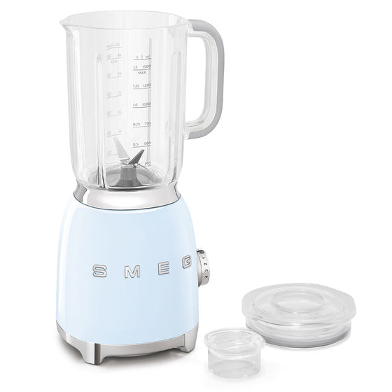 Batidora de Vaso Smeg BLF01PBEU 800 W Azul Azul Pastel 1,5 L