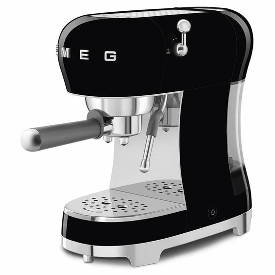 Cafetera Eléctrica Smeg ECF02BLEU Negro