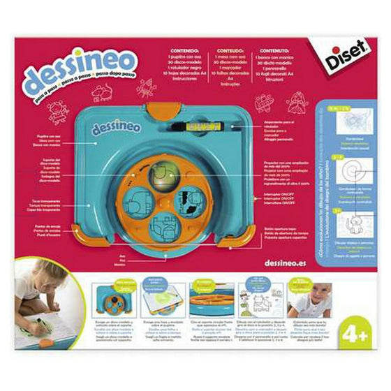 Juego Educativo Dessineo Diset Dibujo