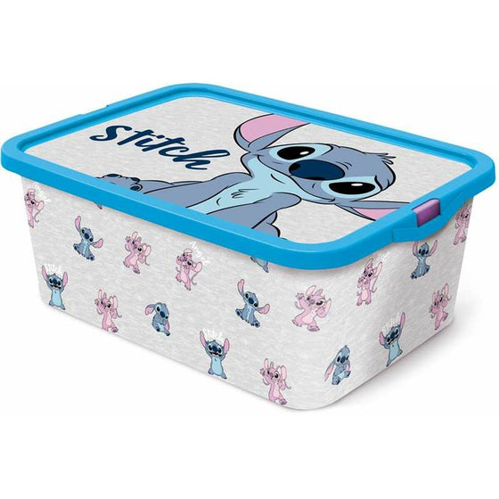 Caja de Almacenamiento Stitch   13 L Polipropileno