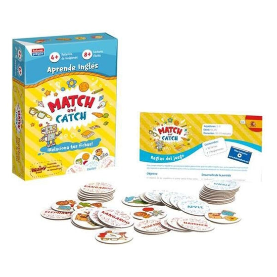 Juego Educativo Match and Catch Falomir 30016 Inglés