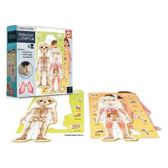 Juego Educativo El Cuerpo Humano Educa 18701 (ES)