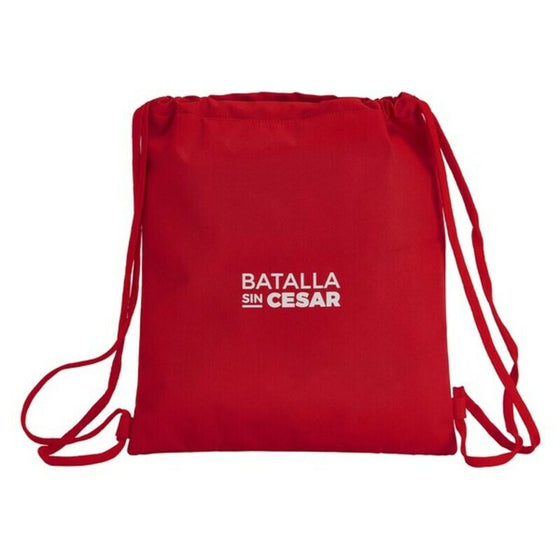 Bolsa Mochila con Cuerdas Real Sporting de Gijón Rojo