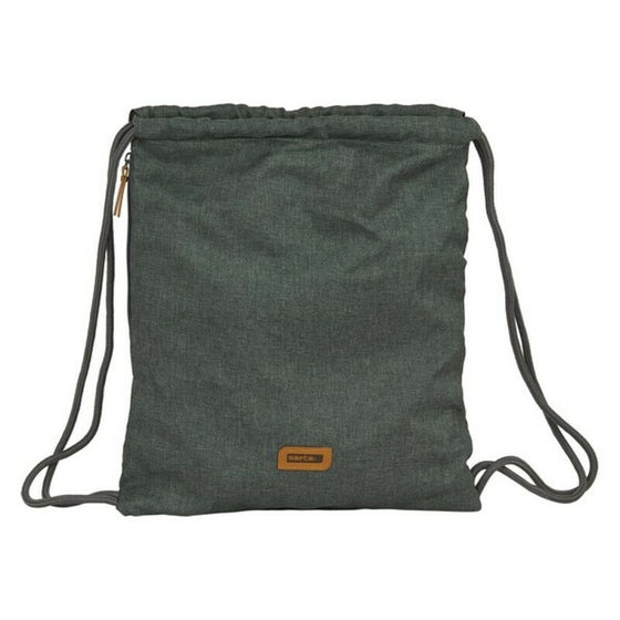 Bolsa Mochila con Cuerdas Safta Gris