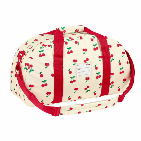 Bolsa de Deporte Safta Cherry Beige (50 x 26 x 20 cm)