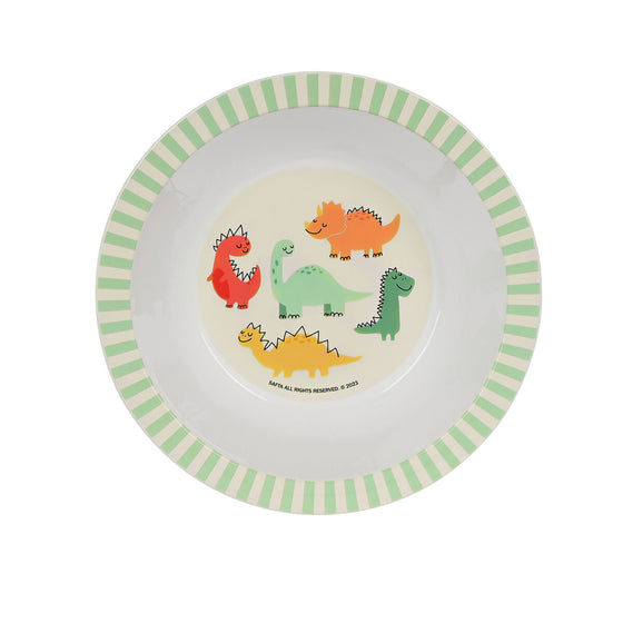 Set de Menaje Infantil Safta Dinos (4 Piezas)