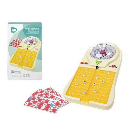 Bingo CB Games Colorbaby 25680 Amarillo Cartón Plástico Eléctrico