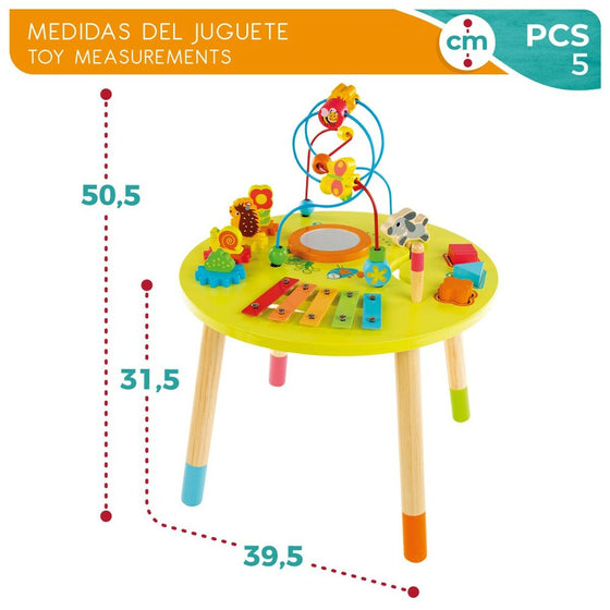 Centro de actividades Woomax 39,5 x 50,5 x 39,5 cm