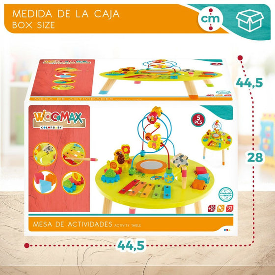 Centro de actividades Woomax 39,5 x 50,5 x 39,5 cm