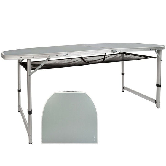 Mesa Plegable Aktive 149 x 71,5 x 80 cm Plegable De acampada