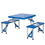 Set de mesa y banco Aktive 85 x 67 x 64 cm