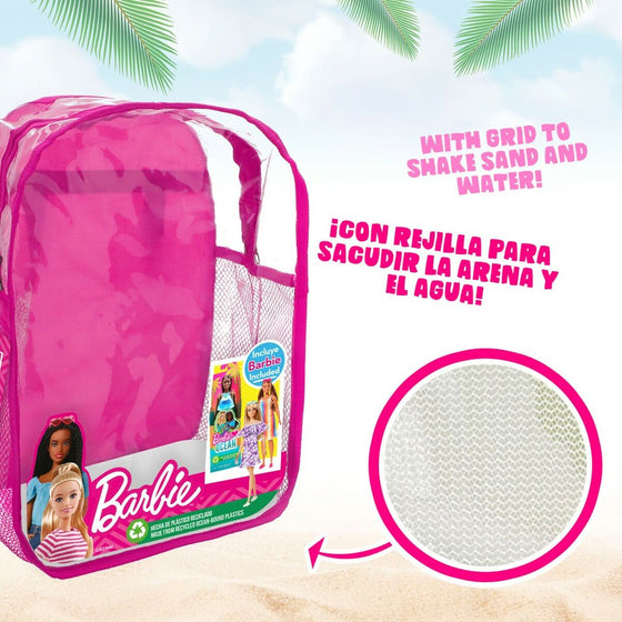 Set de Juguetes de Playa Barbie 8 Piezas 18 x 16 x 18 cm