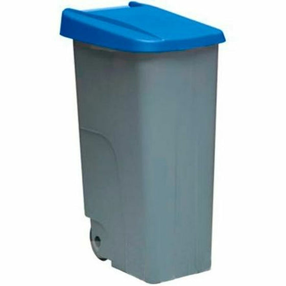 Cubo de Basura con Ruedas Denox 110 L Azul 58 x 41 x 89 cm