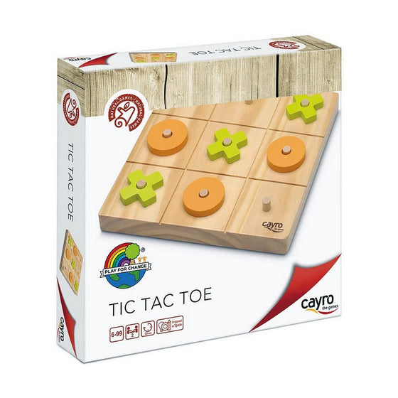 Juego Tres en Raya Cayro Tic Tac Toe 20 x 20 x 4 cm