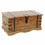 Arcón DKD Home Decor Natural Colonial Acacia 90 x 40 x 40 cm