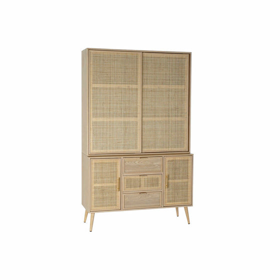 Vitrina DKD Home Decor 120 x 38,5 x 196 cm Natural Madera MDF