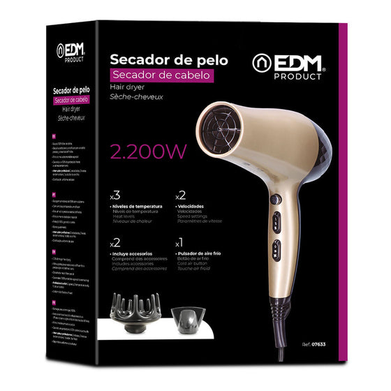 Secador de Pelo EDM