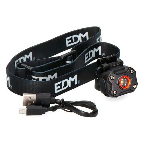 Linterna LED para la Cabeza EDM Negro 8 W 400 lm