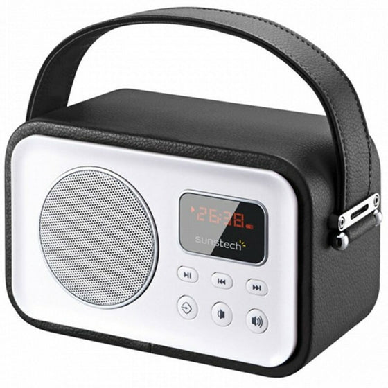 Radio Portátil Sunstech RPBT450 Bluetooth 2,5W Negro 2,5 W