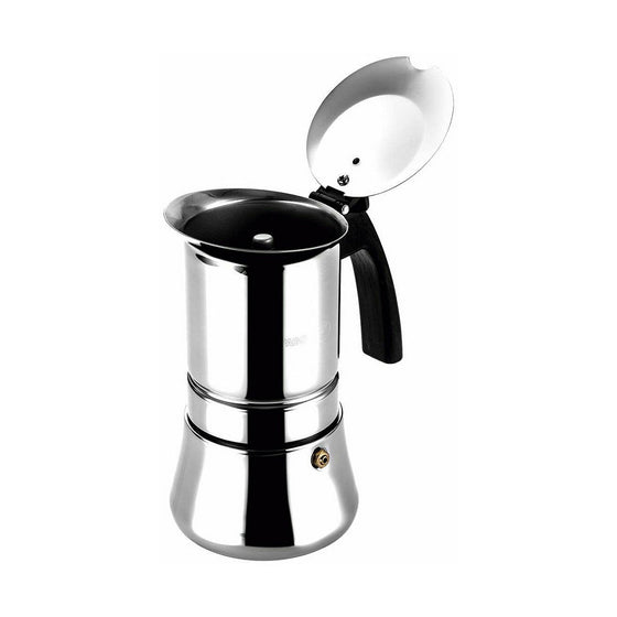 Cafetera Italiana FAGOR Acero Inoxidable 18/10 Cromado (10 Tazas)