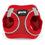 Arnés para Perro Gloria Air Mesh Trek Star Ajustable Rojo Talla XXXS (18-20 cm)