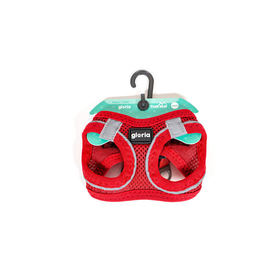 Arnés para Perro Gloria Trek Star 29,4-32,6 cm 41,4-43 cm Rojo S