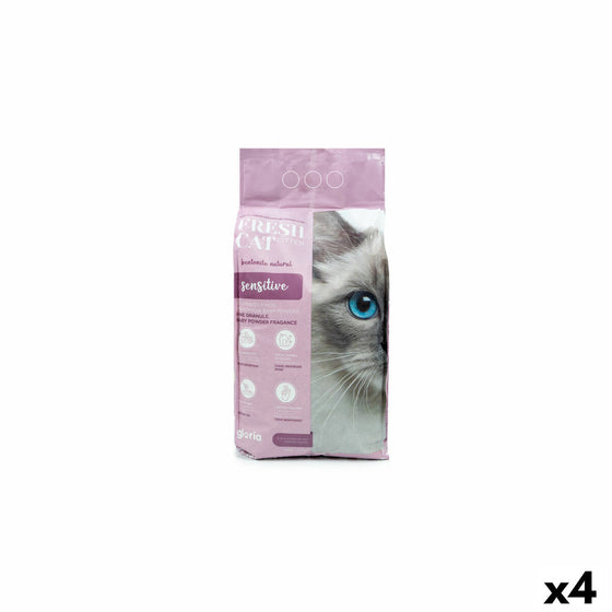 Arena para Gatos Gloria Premium Sensitive 5 kg 4 Unidades