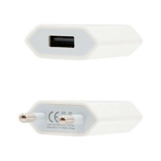 Cargador de Pared NANOCABLE iPod iPhone Blanco