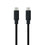 Cable USB C NANOCABLE 10.01.4100 Negro 50 cm