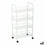 Carrito Verdulero Confortime Blanco Metal 4 Estantes 36 x 26,5 x 86 cm (5 Unidades)