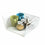 Cesta para Estante de Cocina Confortime Metal Blanco 24,5 x 25 x 14 cm (6 Unidades)