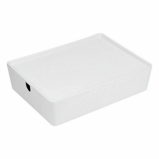 Caja Organizadora Apilable Confortime Con Tapa 35 x 26 x 8,5 cm (8 Unidades)