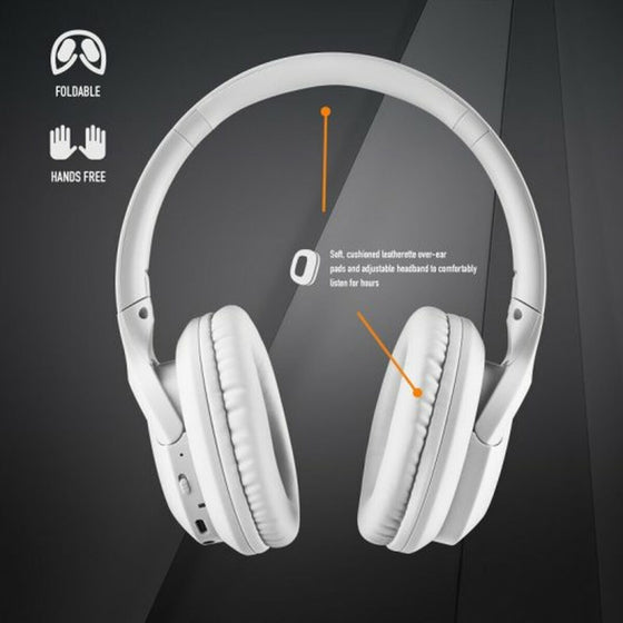 Auriculares Bluetooth con Micrófono NGS Blanco