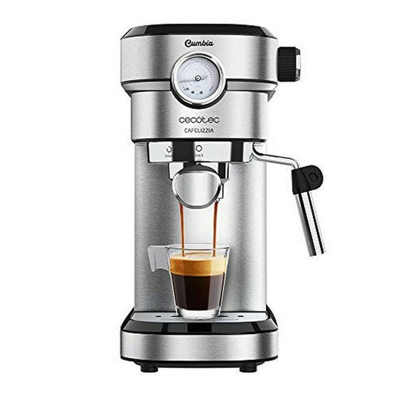 Cafetera Express de Brazo Cecotec Cafelizzia 790 Steel Pro 1,2 L 20 bar 1350W Acero 1,2 L