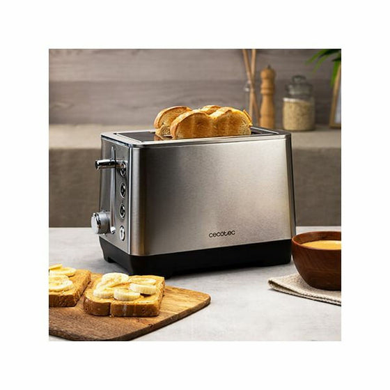 Tostadora Cecotec BigToast Double Acero Inoxidable 1000 W