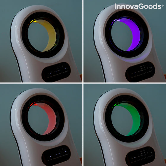 Climatizador Evaporativo Ionizador sin Aspas con LED InnovaGoods EVAREER (Reacondicionado A)