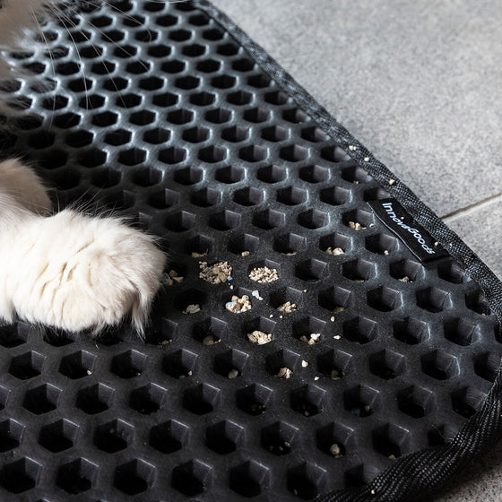 Alfombra para Arenero de Gatos Clikatt InnovaGoods