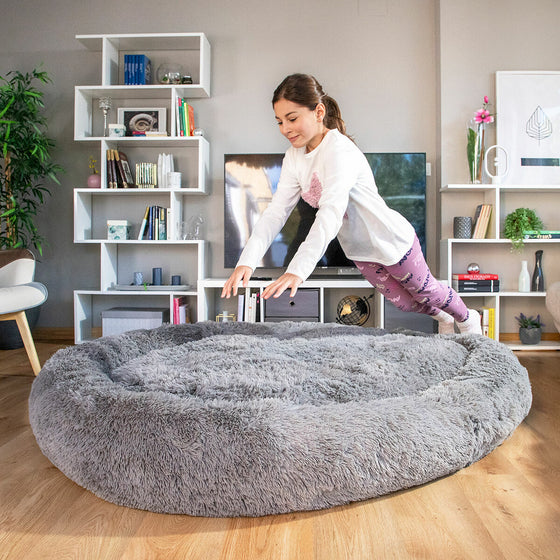 Cama de Perro para Humanos | Human Dog Bed XXL InnovaGoods Grey