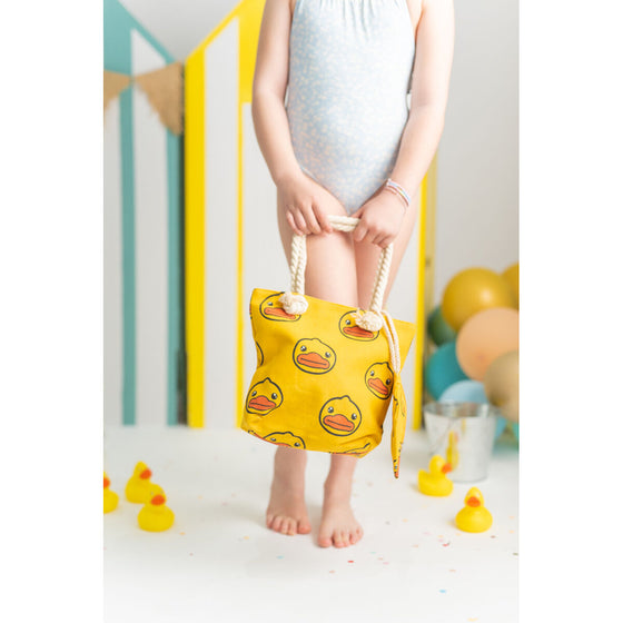 Bolso Crochetts Amarillo Pato