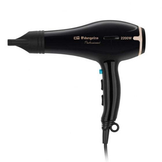 Secador de Pelo Orbegozo SE 2206 Negro 2000 W 2200 W