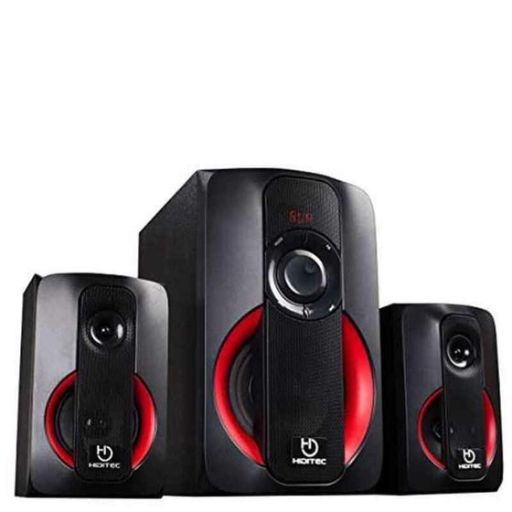 Altavoces Multimedia Hiditec SPK010000 80W Bluetooth Rojo 100 W 40 W