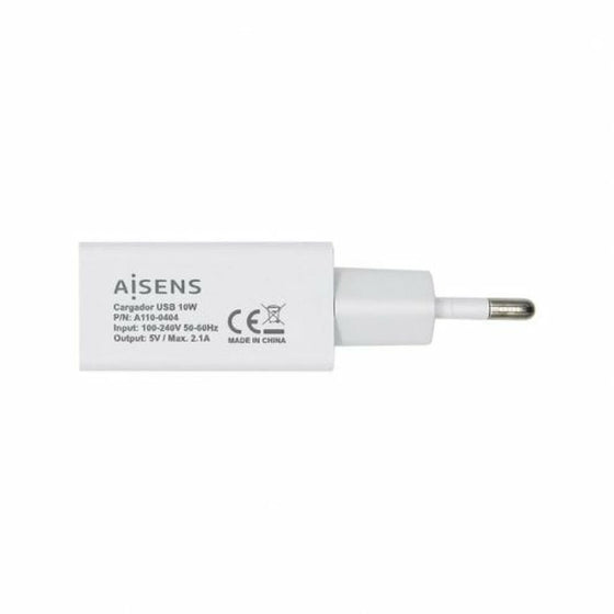 Cargador de Pared Aisens A110-0404 Blanco 10 W