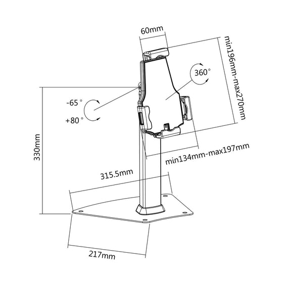 Accesorio Aisens MS1P03-113