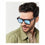 Gafas de Sol Unisex Narciso Hawkers Azul Cromado