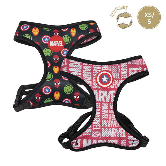 Arnés para Perro Marvel Reversible Rojo XS