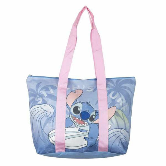 Bolsa de Playa Stitch 47 x 33 x 15 cm Azul