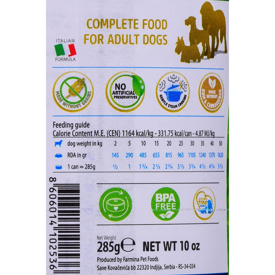 Comida húmeda Farmina Arándano Cordero 285 g